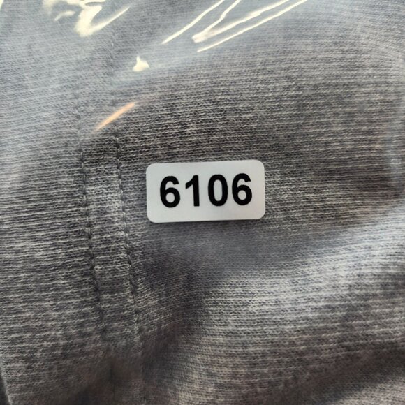 Mens Gray Adidas Pullover Sweatshirt Long Sleeve 1/2 Zip Mock Neck Size L - Picture 14 of 14